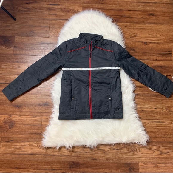 Cat & Jack Target Brand Charcoal Big Kid Hybrid Full Zip Jacket Size XL NWOT - Picture 2 of 6